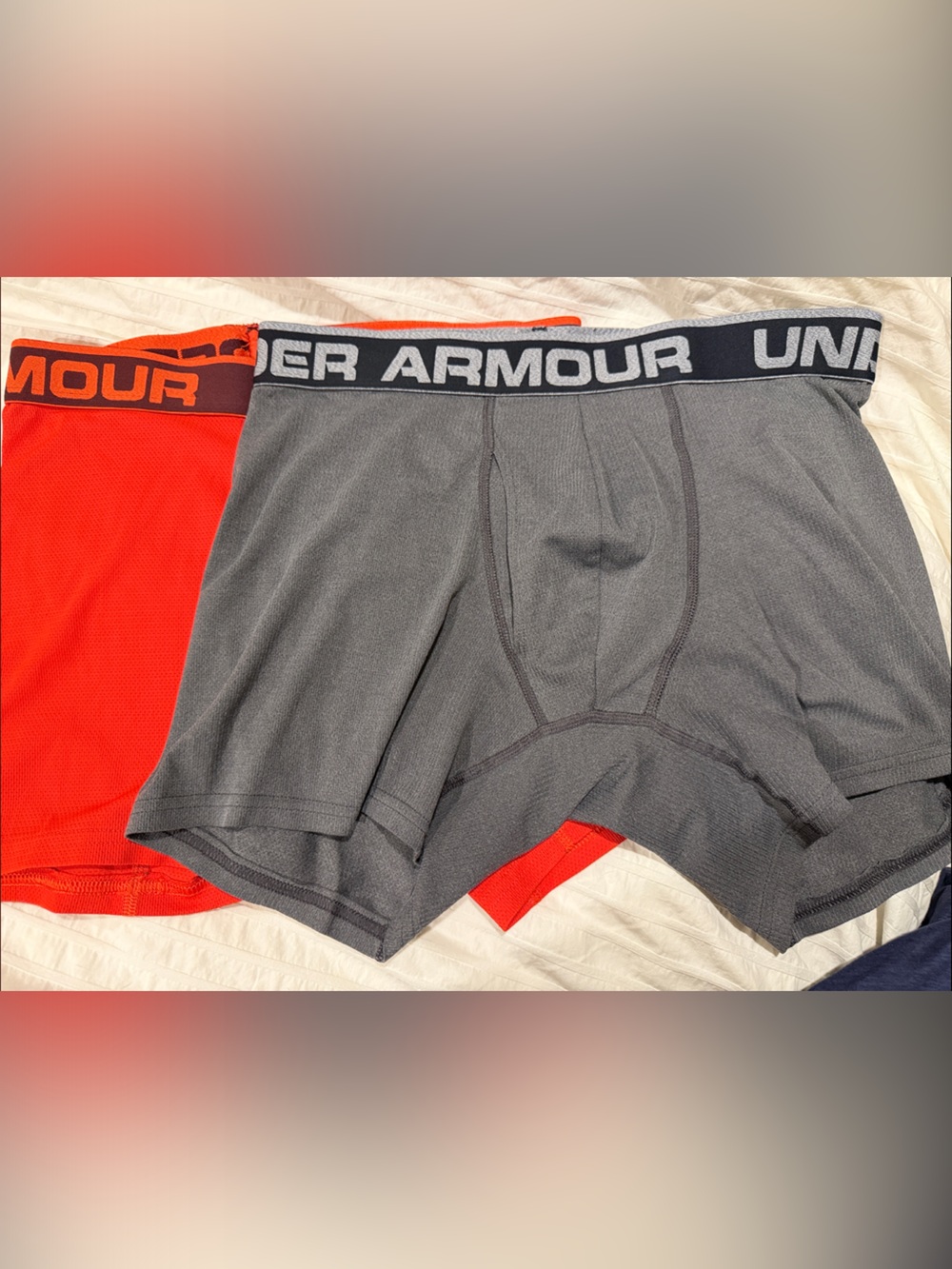 Under Armour Men’s Athletic Mesh Boxer Briefs — 2 pair